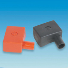 Red & Black Battery Clamp Cover Set
